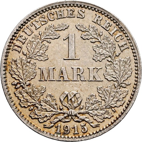 Deutsches reich mark 1915 - deutsches, reich,