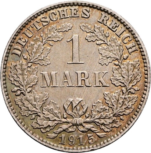 Deutsches reich mark 1915 - 1,