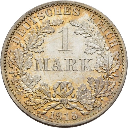 Deutsches reich mark 1915 a - mark,