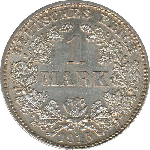 Deutsches reich mark 1915 - deutsches,