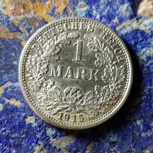 Mark münze silber f - 1,