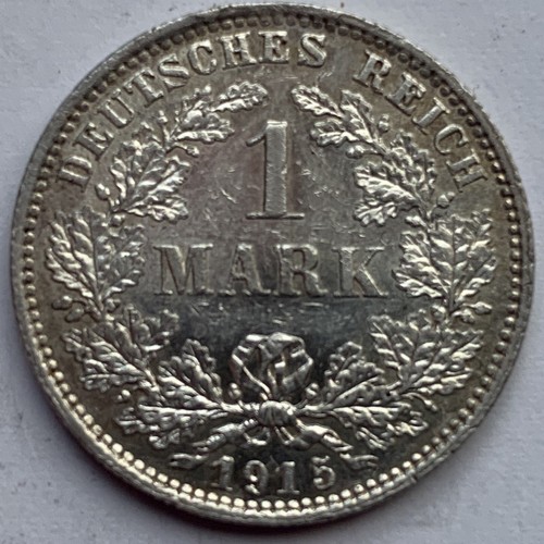 Deutsches reich mark - deutsches, 1915