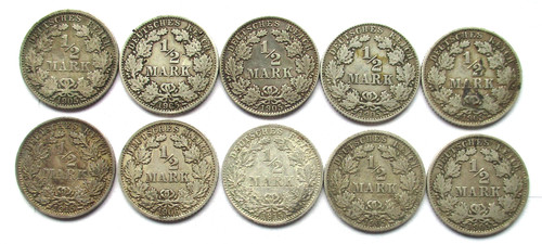 Deutsches kaiserreich silber - deutsches,