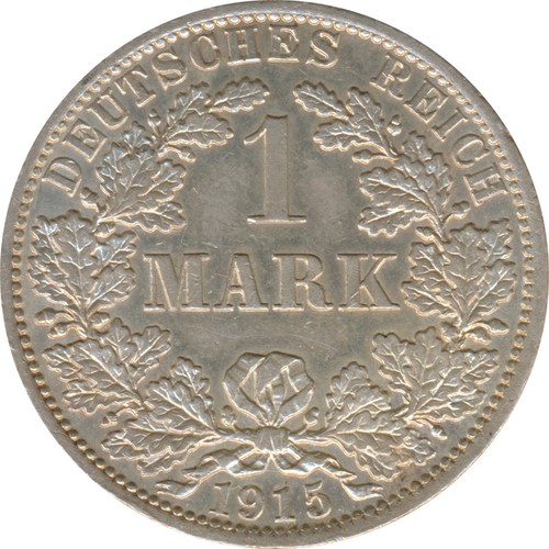 Deutsches reich mark 1915 a - deutsches,