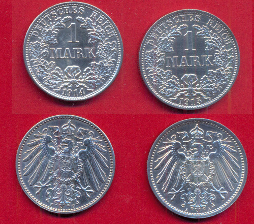 Münzen deutsches reich zu - ,