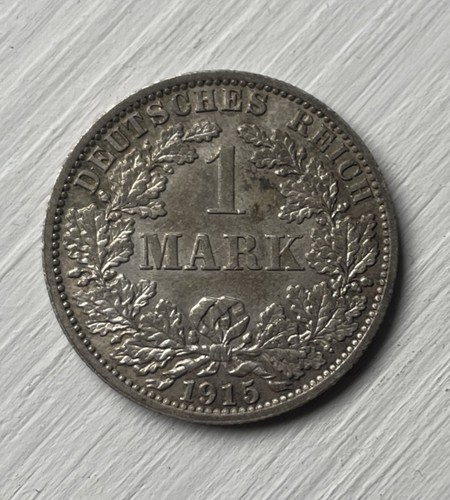 Deutsches reich mark - reich, 1915
