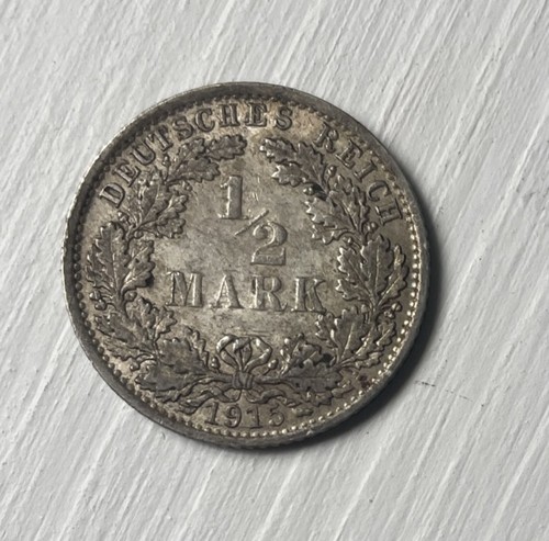 Deutsches reich mark 1915 - deutsches, 1